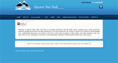 Desktop Screenshot of nomadtrailsindia.com